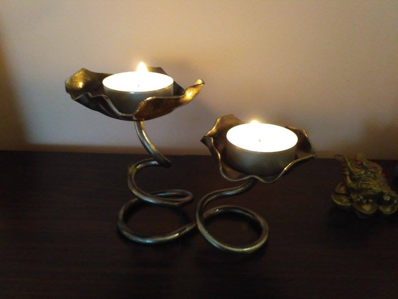 Žvakidės iš metalo